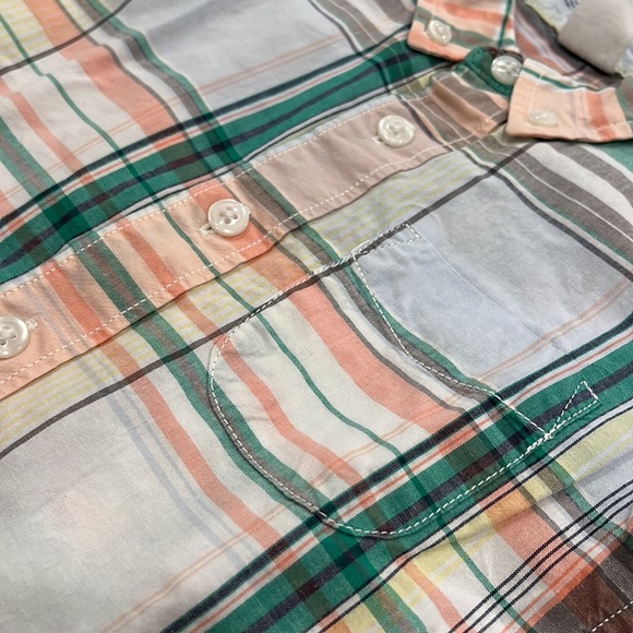Gap Kids Plaid Short Sleeve Shirt - Picture 5 of 5